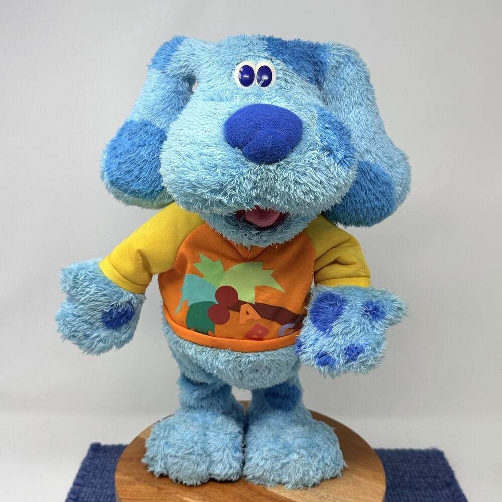 PARTS ONLY 04 Chicka Chicka Conga Blue Blue's Clues Dancing Talking Plush PARTS